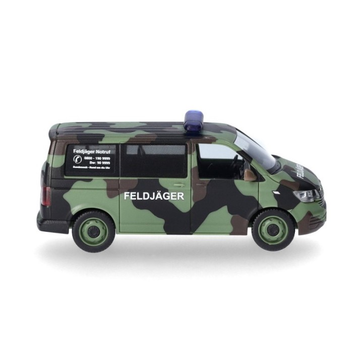 Herpa VW T 6.1 Bus Feldjäger Flecktarn – produktbillede 3