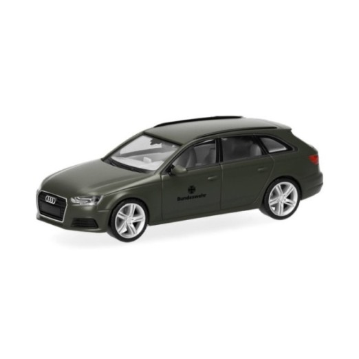 Herpa Audi A4 Avant BW Fuhrpark mattoliv