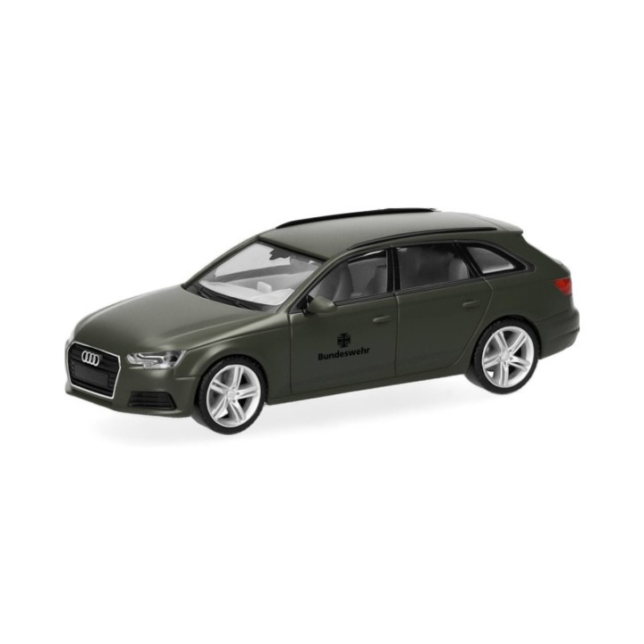 Herpa Audi A4 Avant BW Fuhrpark mattoliv