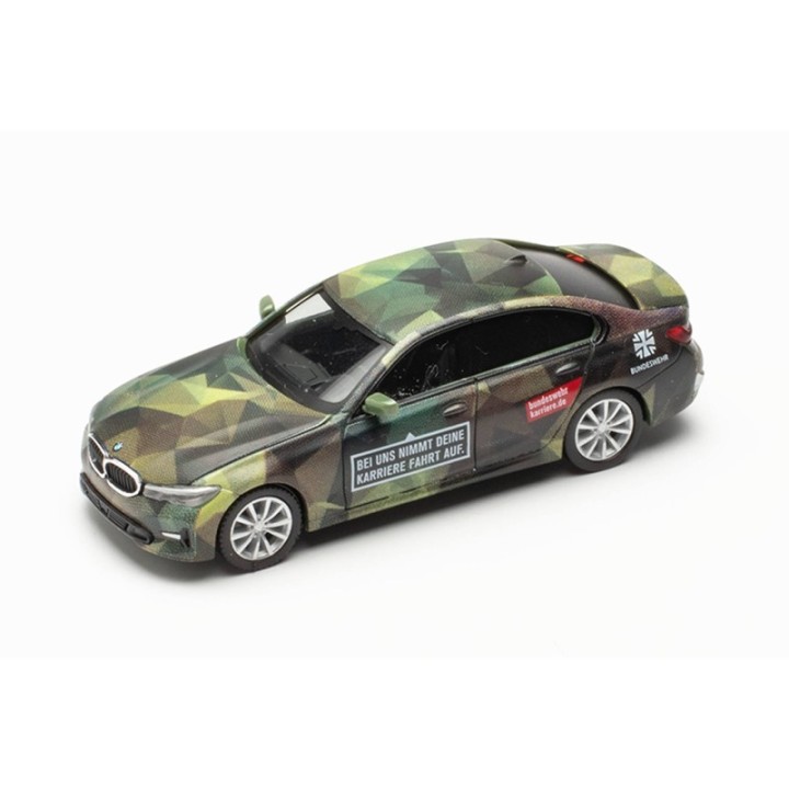 Herpa BMW 3er Limousine Bundeswehr Personal – produktbillede 3