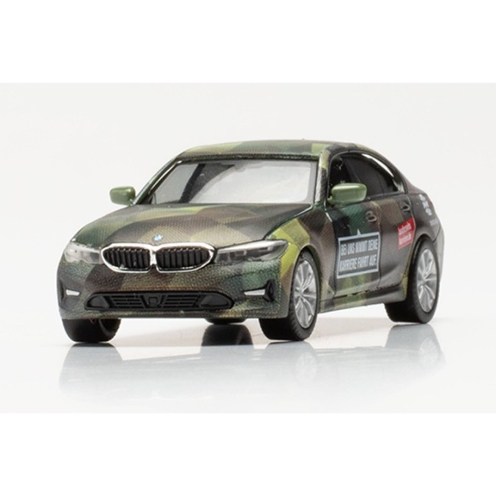 Herpa BMW 3er Limousine Bundeswehr Personal – produktbillede 4