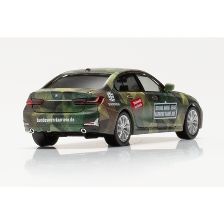 Herpa BMW 3er Limousine Bundeswehr Personal – produktbillede 5