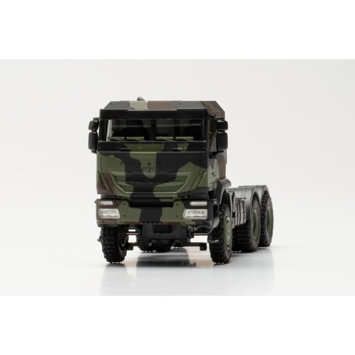 Herpa Iveco Trakker geschützt 6×6 sættevognstrækker Flecktarn Bundeswehr – produktbillede 4