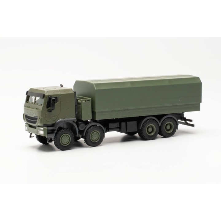 Herpa Iveco Trakker 8x8 geschützt ladn-LKW udekoreret