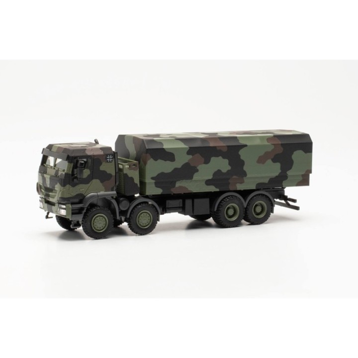 Herpa Iveco Trakker 8x8 geschützt ladn-LKW Flecktarndesign