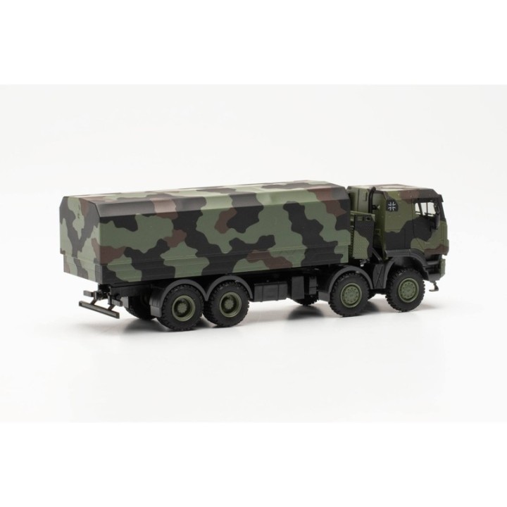 Herpa Iveco Trakker 8x8 geschützt ladn-LKW Flecktarndesign – produktbillede 2
