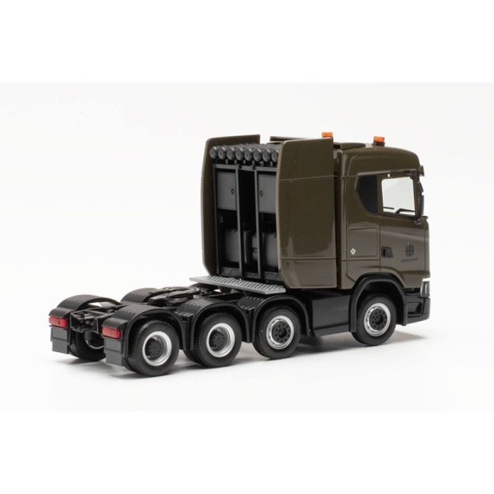 Herpa Scania CS 20 ND Schwerlasttrækker Bundeswehr – produktbillede 2