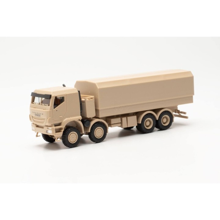 Herpa Iveco Trakker 8x8 geschützt ladn-LKW sandbeige