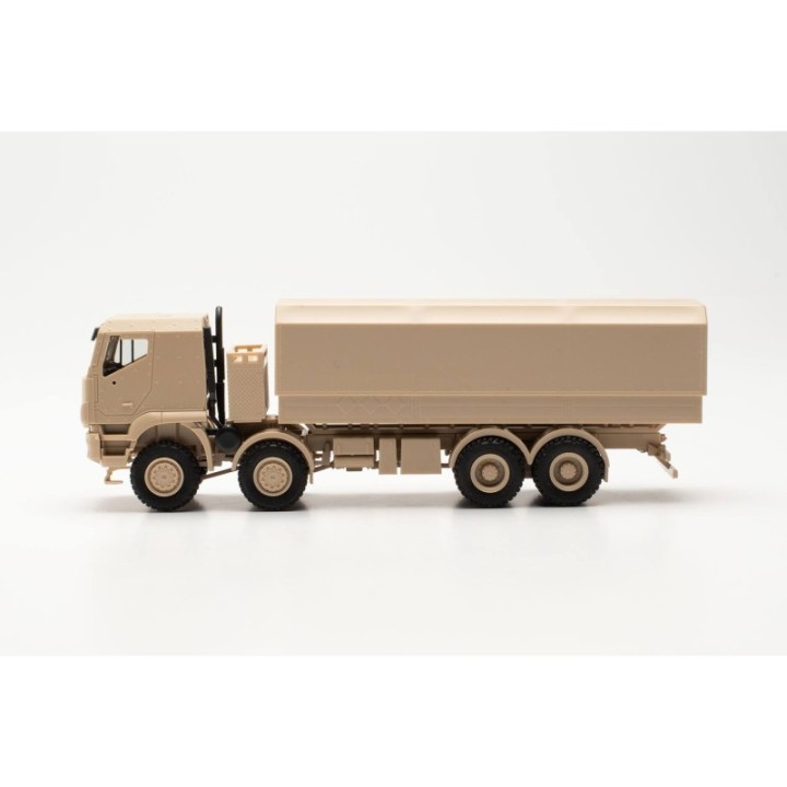 Herpa Iveco Trakker 8x8 geschützt ladn-LKW sandbeige – produktbillede 5