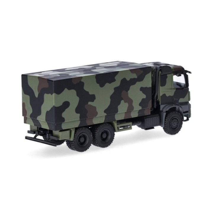 Herpa Mercedes-Benz Arocs 6x6 lad/presenning dekoreret – produktbillede 2