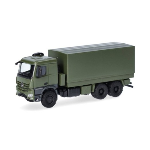 Herpa Mercedes-Benz Arocs 6x6 lad/presenning udekoreret