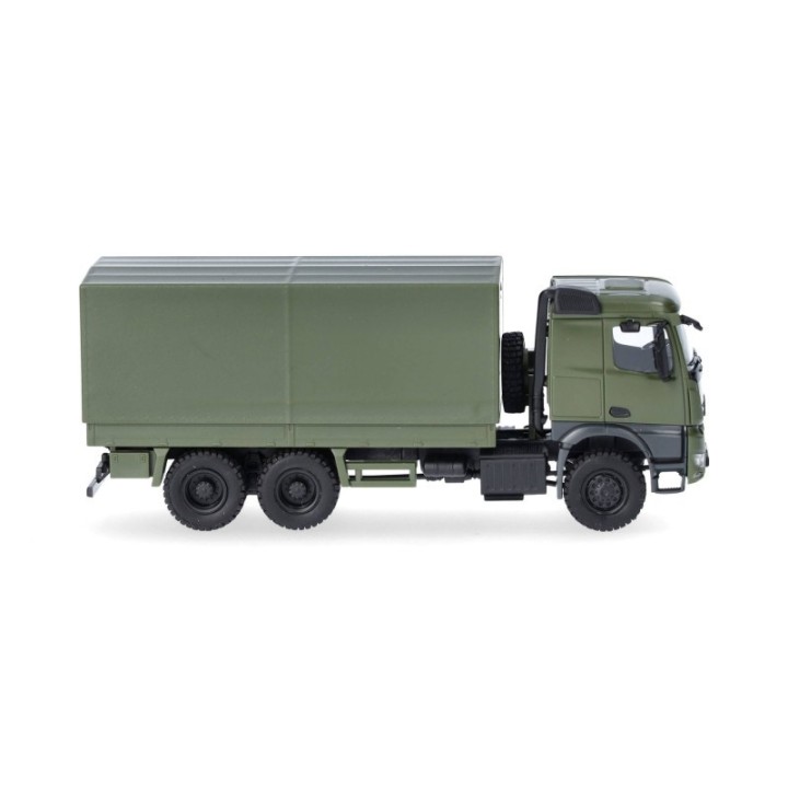 Herpa Mercedes-Benz Arocs 6x6 lad/presenning udekoreret – produktbillede 3