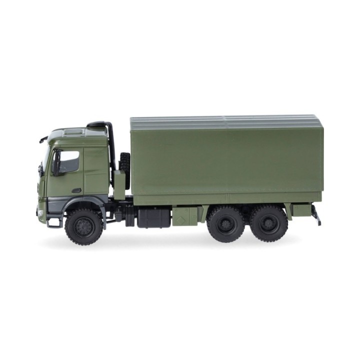 Herpa Mercedes-Benz Arocs 6x6 lad/presenning udekoreret – produktbillede 4