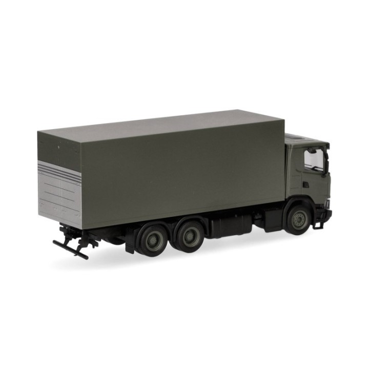 Herpa Scania XT17 Koffer-LKW 3-akslet Schwedische Armee – produktbillede 2