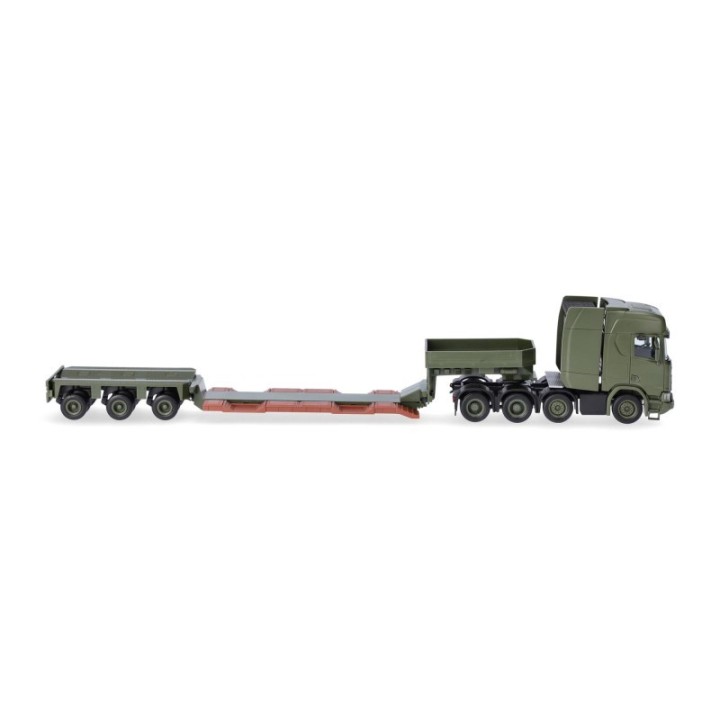 Herpa Scania CR 20 HD Tieflade-sættevognstræk Danish Army (DK) – produktbillede 3