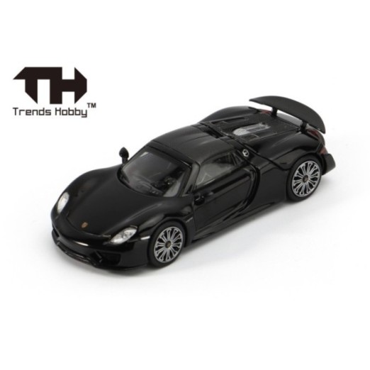 Herpa Porsche 918 Spyder sort