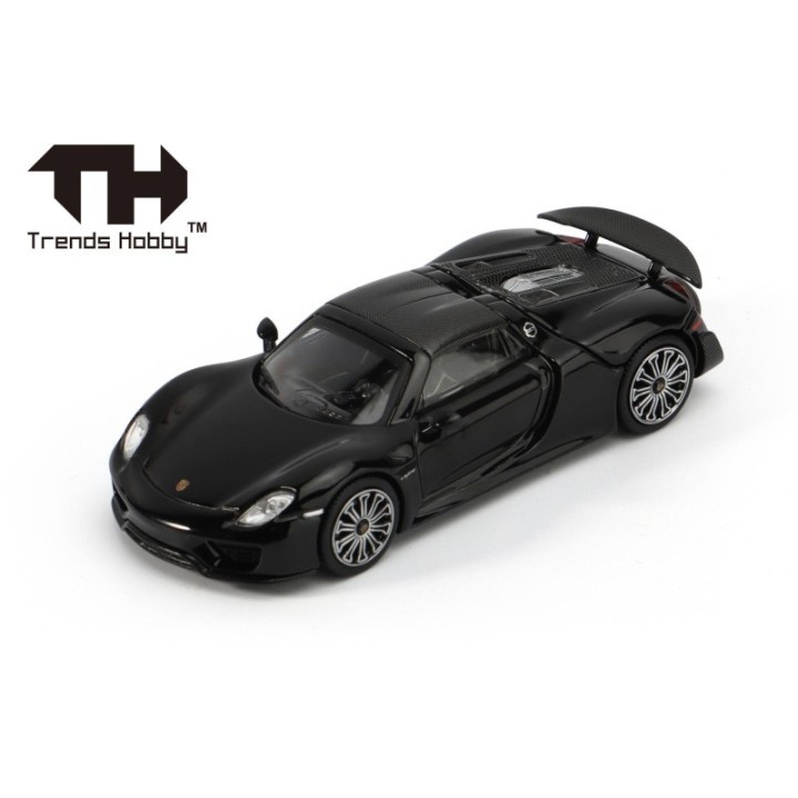 Herpa Porsche 918 Spyder sort