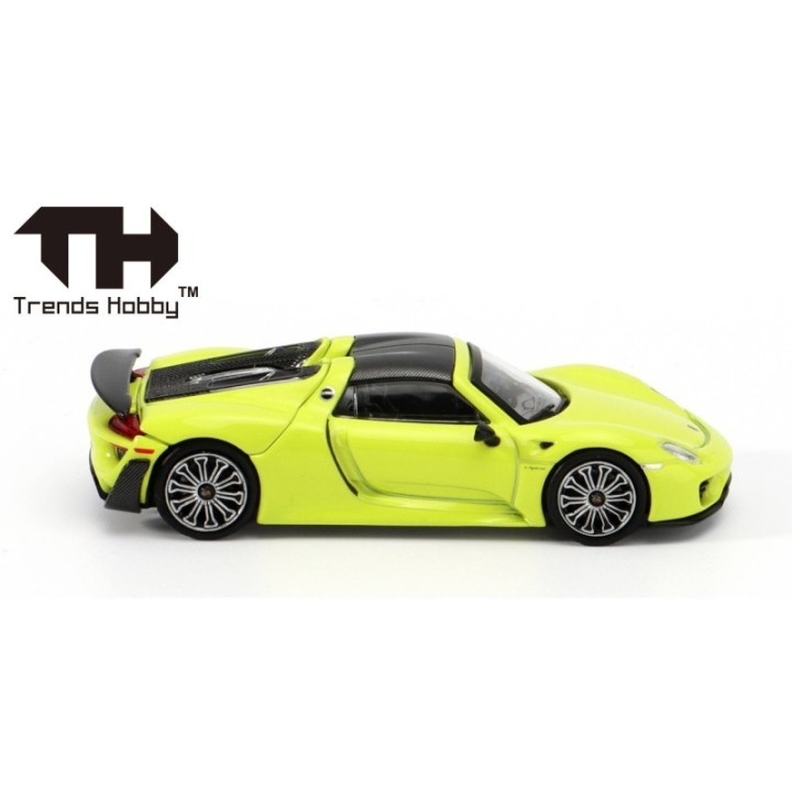 Herpa Porsche 918 Spyder giftgrøn – produktbillede 3