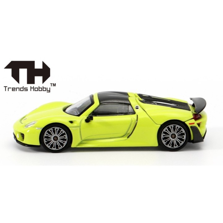 Herpa Porsche 918 Spyder giftgrøn – produktbillede 4