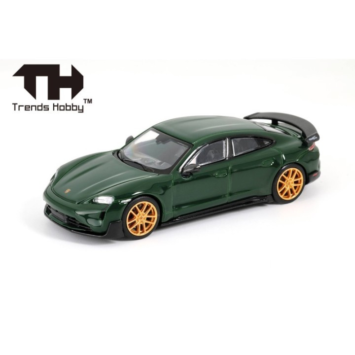 Herpa Porsche Taycan Turbo GT grøn