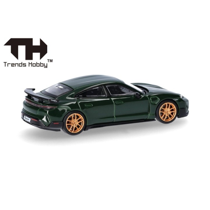 Herpa Porsche Taycan Turbo GT grøn – produktbillede 3