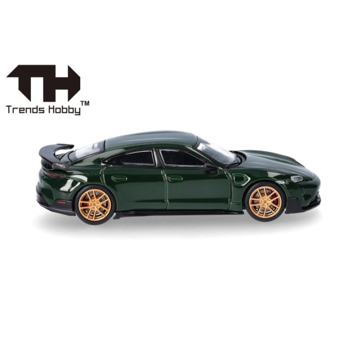 Herpa Porsche Taycan Turbo GT grøn – produktbillede 4