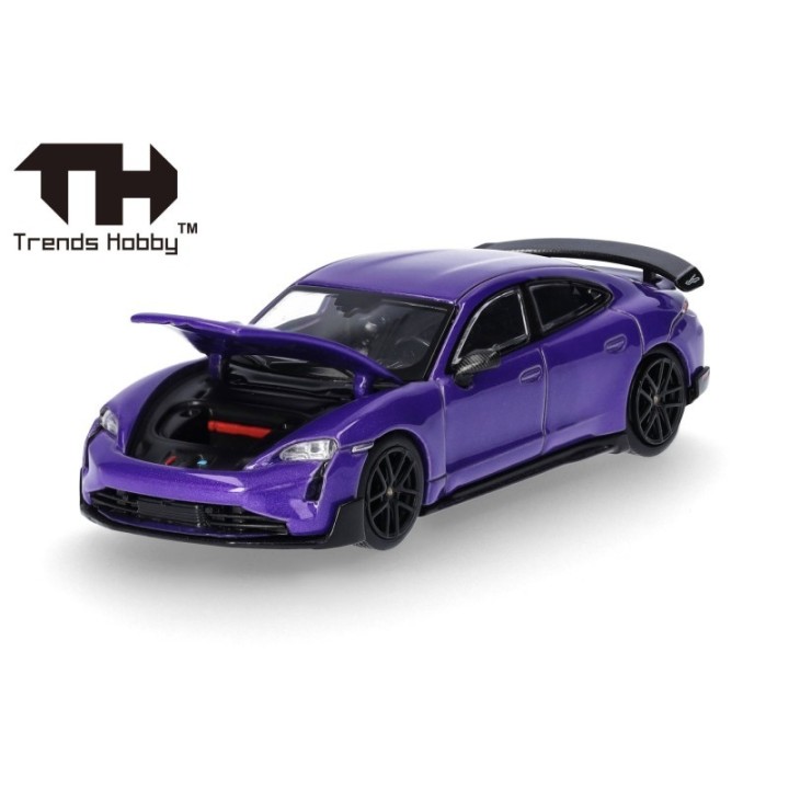 Herpa Porsche Taycan Turbo GT lila – produktbillede 2
