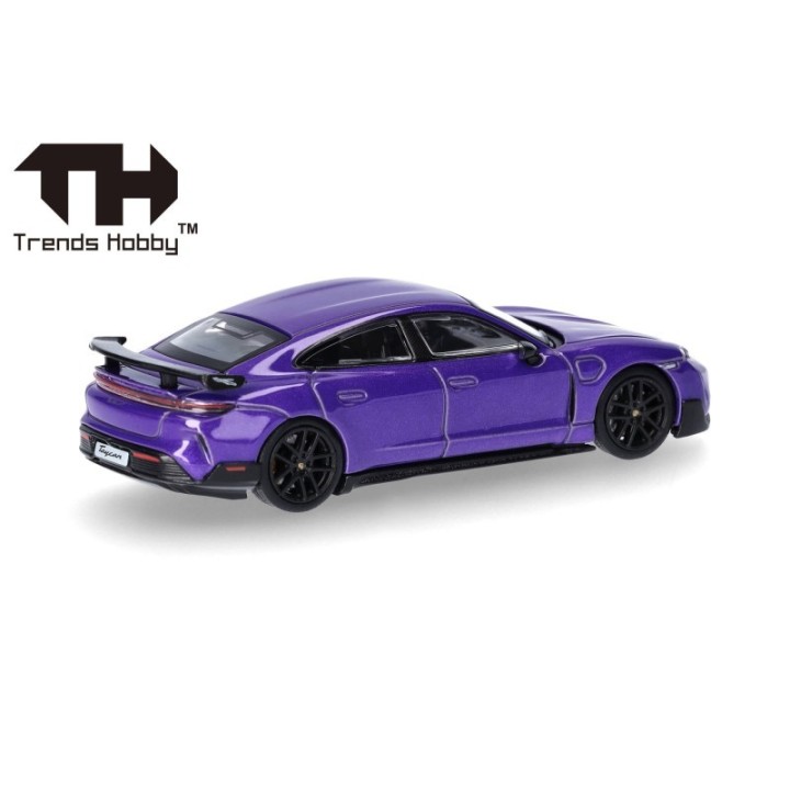 Herpa Porsche Taycan Turbo GT lila – produktbillede 3
