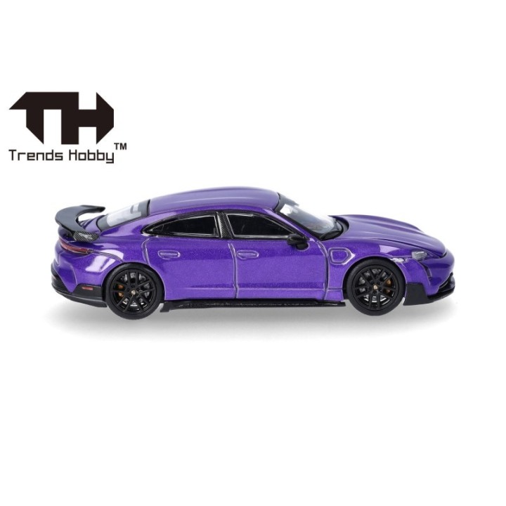 Herpa Porsche Taycan Turbo GT lila – produktbillede 4