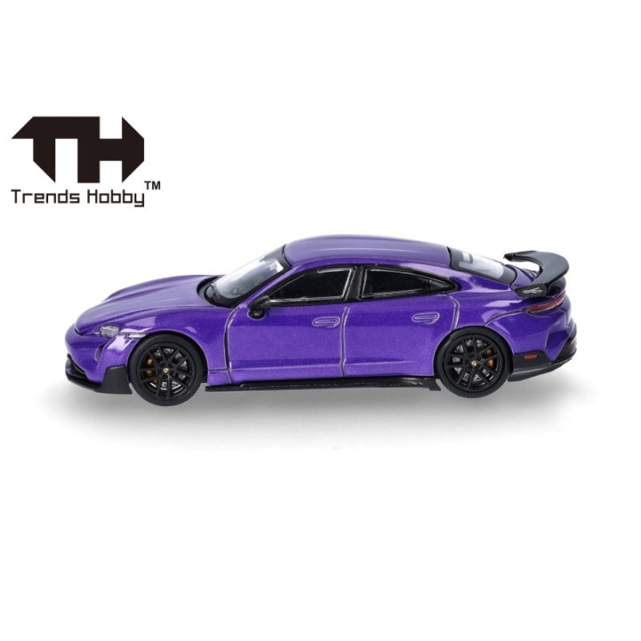 Herpa Porsche Taycan Turbo GT lila – produktbillede 5
