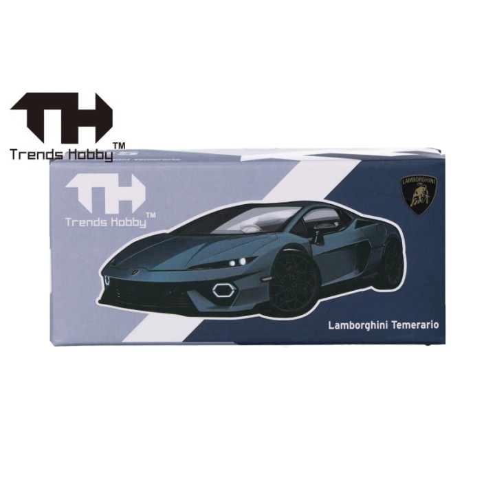 Herpa Lamborghini Temerario mattblå – produktbillede 5