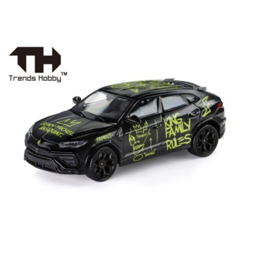 Herpa Lamborghini Urus Performance x Basquiat (Matte Black)