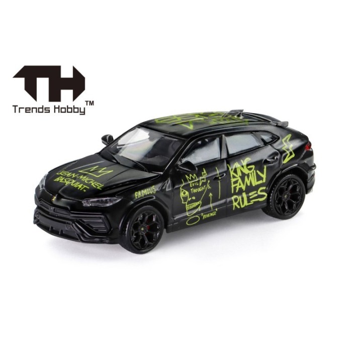 Herpa Lamborghini Urus Performance x Basquiat (Matte Black)