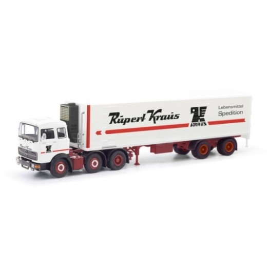 Herpa Mercedes-Benz LPS 2032 kølekasse-sættevognstræk Rupert Kraus