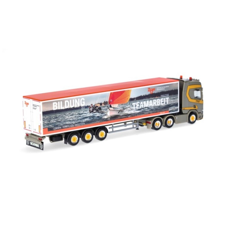 Herpa Scania CR 20 HD gående gulv-sættevognstræk Dornbierer – produktbillede 2