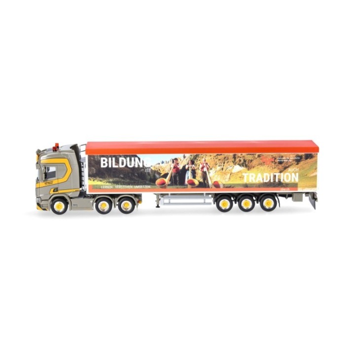 Herpa Scania CR 20 HD gående gulv-sættevognstræk Dornbierer – produktbillede 4