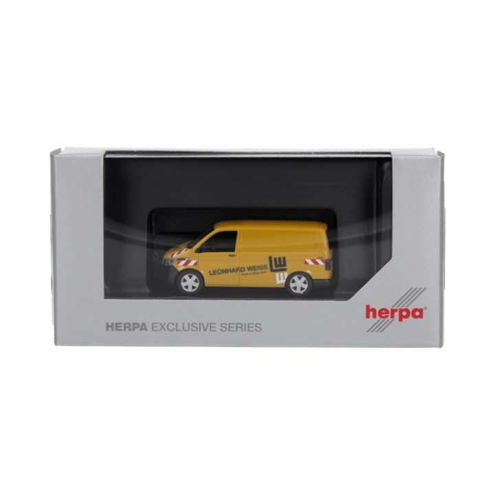 Herpa VW T6.1 Transporter Leonhard Weiss – produktbillede 5