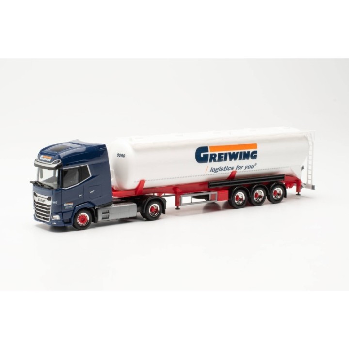 Herpa DAF XG+ Silo-sættevognstræk 60m³ Greiwing