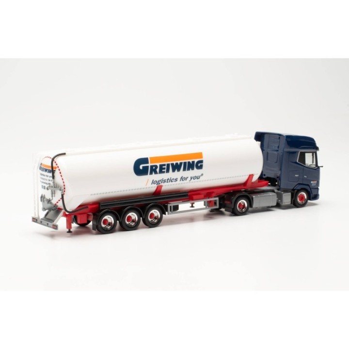 Herpa DAF XG+ Silo-sættevognstræk 60m³ Greiwing – produktbillede 2