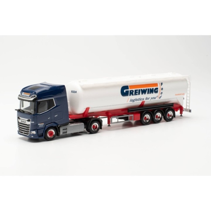 Herpa DAF XG+ Silo-sættevognstræk 60m³ Greiwing Food