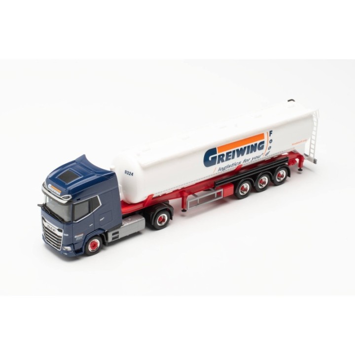 Herpa DAF XG+ Silo-sættevognstræk 60m³ Greiwing Food – produktbillede 3