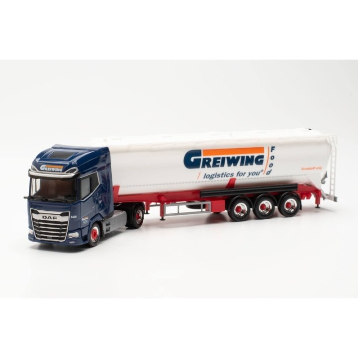 Herpa DAF XG+ Silo-sættevognstræk 60m³ Greiwing Food – produktbillede 4