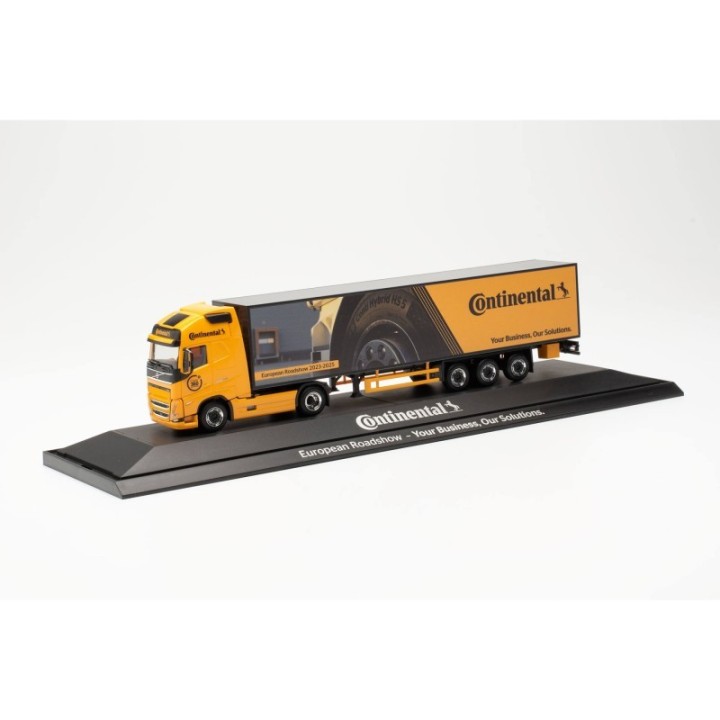 Herpa Volvo FH GL XL 2020 kasse-sættevognstræk Continental