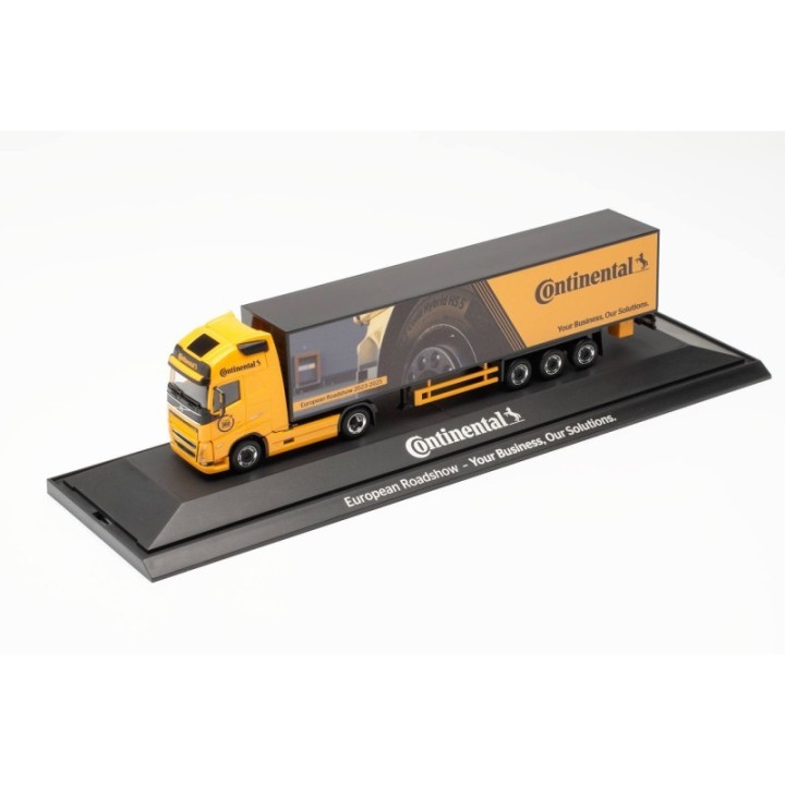 Herpa Volvo FH GL XL 2020 kasse-sættevognstræk Continental – produktbillede 3