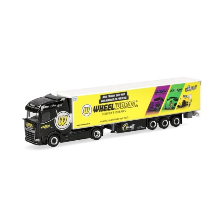 Herpa DAF XG kølekasse-sættevognstræk Spedition Kalbitz/Wheelworld-Driver-Dream