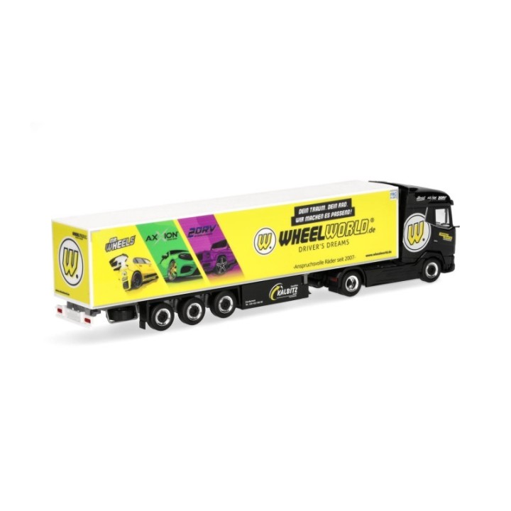 Herpa DAF XG kølekasse-sættevognstræk Spedition Kalbitz/Wheelworld-Driver-Dream – produktbillede 2