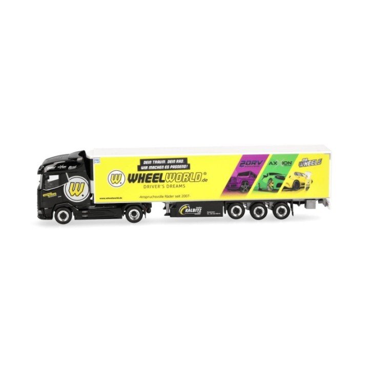 Herpa DAF XG kølekasse-sættevognstræk Spedition Kalbitz/Wheelworld-Driver-Dream – produktbillede 4