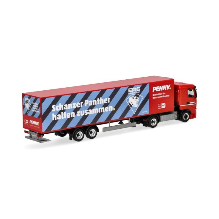 Herpa Iveco S-Way kølekasse-sættevognstræk PENNY DEL / ERC Ingolstadt – produktbillede 2