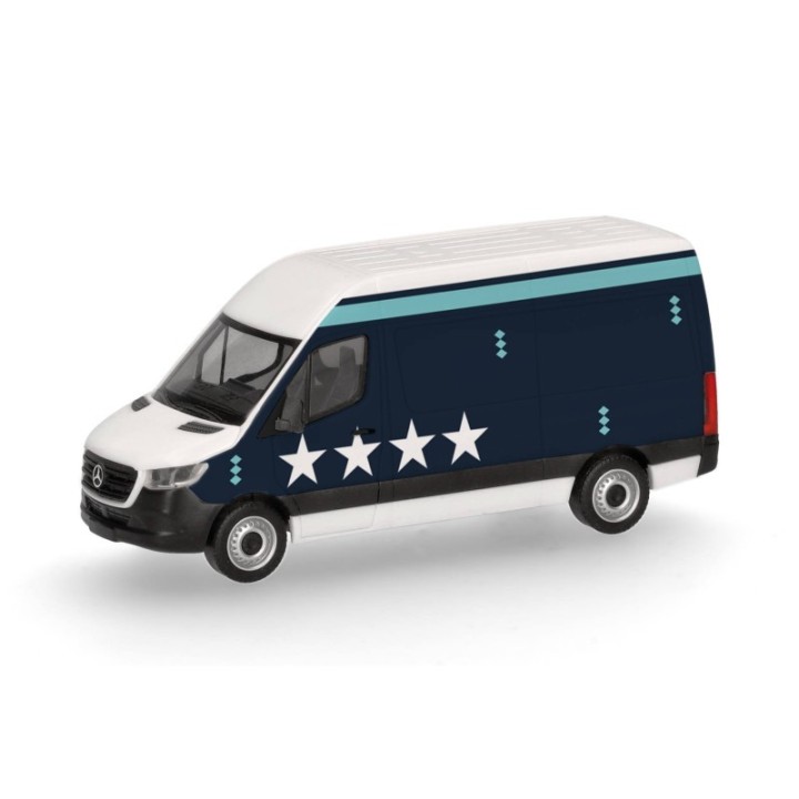 Herpa Mercedes-Benz Sprinter 18 kassevogn med højt tag Auswärts (Express)