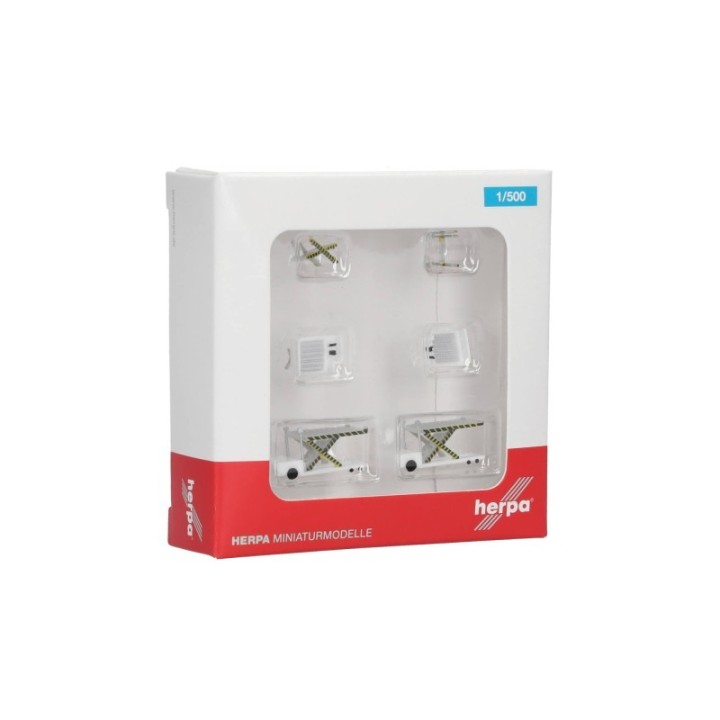 Herpa Containerlader - hvid (2 stk.) – produktbillede 5